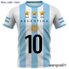 wangcai01 DIY T-Shirt CLOOCL DIY Number Argentina Flag T-Shirt Fashion 3D Printed Short Seve Featured T-Shirts 2022 Casual Activewear Summer Tops 0315H23