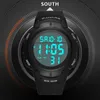 Wristwatches Sports Men's Watches 50M Waterproof Compass Watch Military LED Digital Men Montre Homme