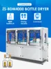 ZONESUN Sèche-bouteilles automatique Machine de séchage à soufflage d'air chaud à haute pression Équipement de ligne de production de boissons ZS-BDM4000