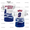 Puerto Rico 2023 WBC World Baseball Classic Baseball Jerseys 37 Jose Berrios Edwin Diaz Lugo Marcus Stroman Javier Baez Carlos Correa Francisco Lindor Men Women Kids