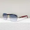 Designer Männer- und Frauenstrandpaar Sonnenbrille 20% Rabatt 22 Arten von Kajia Personalisierten Randkantenkante Netto Red Women