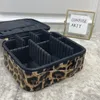 Косметические сумки корпусы леопардовые водонепроницаемые косметические сумки PU