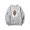 Heren Hoodies India Art Thailand Elephant God Tattoo Print katoen fleece mannen vrouwen o nek sweatshirts natuurlijke dikke warme stof geen pet