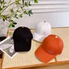 good Women's spring and summer leisure designer ball cap holiday travel sports candy color letter embroidery casquette