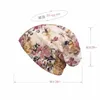 Bérets femmes jolie dentelle florale Slouch bonnet casquette cheveux couvre doux mince chapeau décontracté HATCS0553bérets