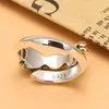 Cluster Rings 002-JZ-188 JZFSILVER Silver S925 Fashion Adjustable Retro Exaggerated Creative Lovely Sword For Men Women Wedding Jewelry