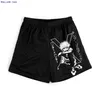 wangcai01 Men's Shorts Anime Hunter X Hunter Shorts Men Running Jogging Gym Fitness Bodybuilding Workout Sports Shorts Beach Summer Quick Dry Shorts 0315H23