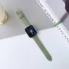 Cinturino in pelle di lusso per iwatch 45mm 44mm 49mm 38mm 42mm 41mm 40mm braccialetti cinturino per Apple Watch serie 8 SE 7 6 5 4 45mm accessori di ricambio