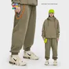 Men's Pants Couple Jogger Pants Winter Fleece Sweatpant Unisex Fashion Comfortable Jogger Trousers Men Drawstring Workout Pants Z0306