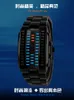Zegarek na rękę binarną binarne zegarek dla kobiet zegarki sportowe wielofunkcyjna elektroniczna bransoletka para reloj MuJerwristwatches thun22
