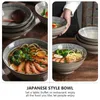 Bowls Japanese Noodle Bowl Rice Large Capacity Microwavable Container Ramen Ceramics Ceramic Ramekin