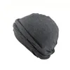 Bere Kafatası Kap Erkekler Kadınlar için Türban HeadWrap Saten Astarlı Başörtüsü HaloTurban Durag Rahat Kemo Şapka