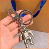 Fashion Key Holder Keychain Spaceman Luxurys Designers KeyChain Car Key Portachiavi Keyring CATO GRAM LLAVERO PORTE CLES BAG CHARM278N