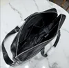 Men Fashion Computer Bag Design Luxury Eerste laag van Cowhide Week Eind Tote 10a topkwaliteit handtas aktetas Cross Body Messenger Bag Tas Pouch snelle levering