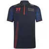 T-shirt de l'équipe F1, nouvelle saison 2023, combinaison de course de formule 1, T-shirt à manches courtes et col rond à séchage rapide, personnalisation pour hommes