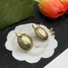 Boucles d'oreilles de luxe de mode de créateur aretes orecchini pour femmes cadeau d'anniversaire de fête de mariage bijoux noir rouge en option de haute qualité avec boîte