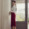 Рабочие платья Luxuriy Fashion Women Office Двух кусоч