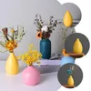 Vases Vase Flower Ceramic Decor Retro Pot Pot Modern Floral Decorative Table Room Dining Centres de salle