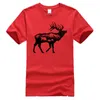 Heren t shirts casual eland shirt funky moederdag zwarte tops tees all katoenen eenvoudige stijl tee Europe grote kleding