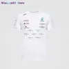 Wangcai01 DIY T-shirt 2020 Hamilton 7 Crown Round Collar Tee F1 Formula One Motor Racing Car Short Seve T-shirt mundur mundur męski T-shirt 0315H23