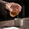Koppar Saucers Luwu Chinese Ceramic Tea Cup Porslin 100 ml