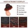 Short Hair Afro Kinky Curly Wigs With Bangs For Black Women Synthetic Natural Glueless Brown Mixed Blonde Wig Cosplay Dailyfacto