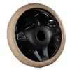 Steering Wheel Covers Classic Leather Car Cover With Breathable Holes Anti-Slip Design Ultra Comfortable Protector