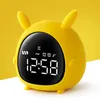 Relojes Accesorios Otro Reloj Despertador Niños Niño Niños Dormir Cabecera Digital Despertar Temperatura Snooze Temporizador Para Dormitorio/Mesa/Escritorio