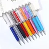 1pcs Crystal Ballpoint Pen Multifunction Touch Gel Ink Roller Ball Stationery Ball-Point 0.5mm Drop