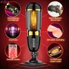 Masturbateurs Rotation Télescopique Automatique Masturbation Masculine Coupe 10 * 10 modes Silicone vagin vraie chatte adulte Masturbateur sex toys pour hommes 230314