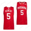 NCAA Indiana Hoosiers College Basketball Jersey Race Thompson Michael Shipp Malik Reneau Hogan Orbaugh Anthony Leal Miller Kopp Xavier Johnson Jalen Hood-Schifino