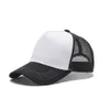 Qualité Formation Unified Solid Color Light Board Casquette de baseball respirante Summer Sun-Proof Net Hat Five-Piece Cap Truck Driver Cap Vente en gros