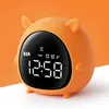 Relojes Accesorios Otro Reloj Despertador Niños Niño Niños Dormir Cabecera Digital Despertar Temperatura Snooze Temporizador Para Dormitorio/Mesa/Escritorio