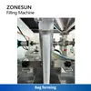 ZONESUN Machine d'emballage liquide Sachet Honey Chili Pasta Sauce Arachut Butter Sachet Paquet Fast Efficient Zs-FP220