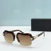 Men Vintage Square Sunglasses 6020 Black Gold Grey Gradient Lenses Designer Frame Sun Shades Fashion Glasses gafas de sol UV400 Eyewear with Box
