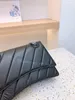 Clássico um ombro saco 2023 nova moda saco de compras designer saco tote crossbody saco ampulheta saco de couro preto corpo sarja vintage para o trabalho