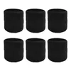 Wrist Support 6pcs Women Men Home Gym Washable Athletic Elastic Portable Sport Wristband Solid Easy Clean Soft Running Yoga