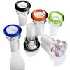 colorful 14 mm male joint Glass Bowl for smoking pipe Glass bubbler Glass smoking Bowl for dry herb