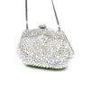 Sacs de soirée sacs à main de luxe mariée fête de mariage femmes accessoires portefeuille diamants embrayages élégant AB argent cristal sacs à main soirée