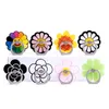 Lucky Sun Flower Metal Finger Ring Holder 360 degrés Support de support de téléphone portable pour iPhone 14 13 12 7 8 x xr xs Samsung