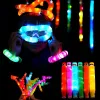 20cm Party Toys Flash Bellows Vent LED Light Water Pipe Pop Ttube light-emitting Telescopic Tube wholesale