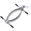 Adult Toys Electric Shock Accessory Stainless Steel Labia Clamp Vaginal Speculum Cable Female Pulse Masturbator Parts Sex 230314