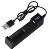 Chargeur de batterie universel intelligent USB 37V LiIon fente unique adapté pour 18650 26650 32650 18500 14500 rechargeable D4 UM25839935