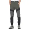 Pantaloni da uomo Uomo Donna Pantaloni da trekking Pantaloni Patchwork Estate Outdoor Portatile Traspirante Pieghevole Pantaloni sportivi leggeri Pantaloni da pesca Z0306