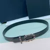 Classic Women Belt Fashion Vintage mässing Metal Buckle Dress Dekorativ tunn midjebredd 3.0 cm Toppdesignbälten Storlek 90-115 cm med presentförpackning