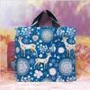 Gift Wrap 50pcs/pack Clothing Plastic Carry Bag Lovely Shopping Bags Party Favor Thicken Wedding Loop Handle