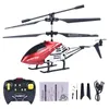 ElectricRC Aircraft 3.5-Way RC Aircraft Alloy Toy Remote Control Helicopter Children's Wireless Aircraft Model Ornaments Collection Toy Gift 230314