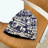 Berretti Beanie/Skull Caps Donna Retro Sottile Lettera Stampa Foulard Cappello Amanti Cappelli a pelo Baotou Corros Primavera Autunno Donna Davi22