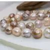 Kedjor Natural Rare Multicolor 11-12mm Kasumi Freshwater Pearl Necklace 18 ''