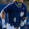 College Baseball bär NCAA Notre Dame Baseball Jersey David Lamanna Carter Putz Ryan Cole Jack Zyska Jack Brannigan Penney Jared Miller